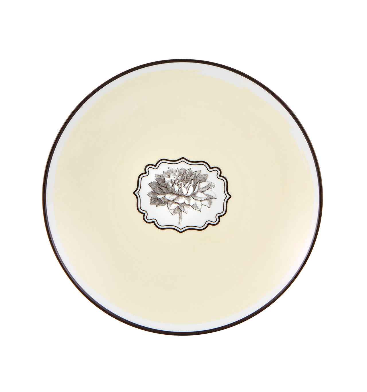 HERBARIAE DESSERT PLATE WHITE