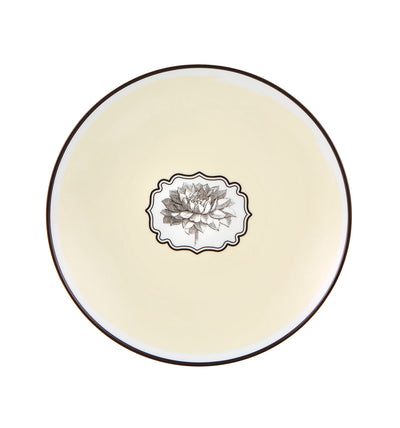 HERBARIAE DESSERT PLATE WHITE