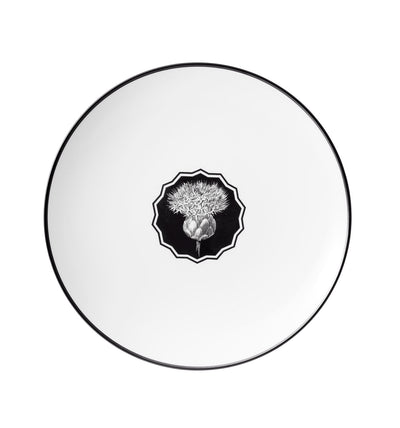 HERBARIAE DESSERT PLATE WHITE