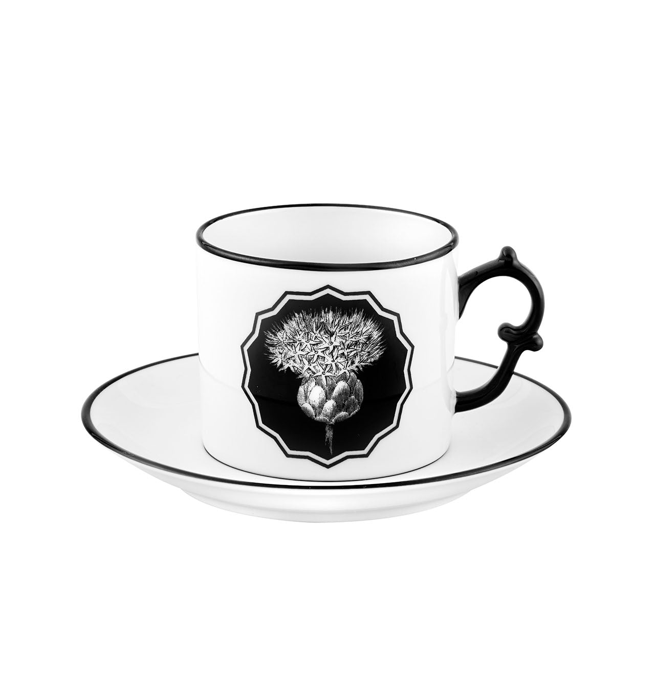 HERBARIAE COFFEE CUP AND SAUCER