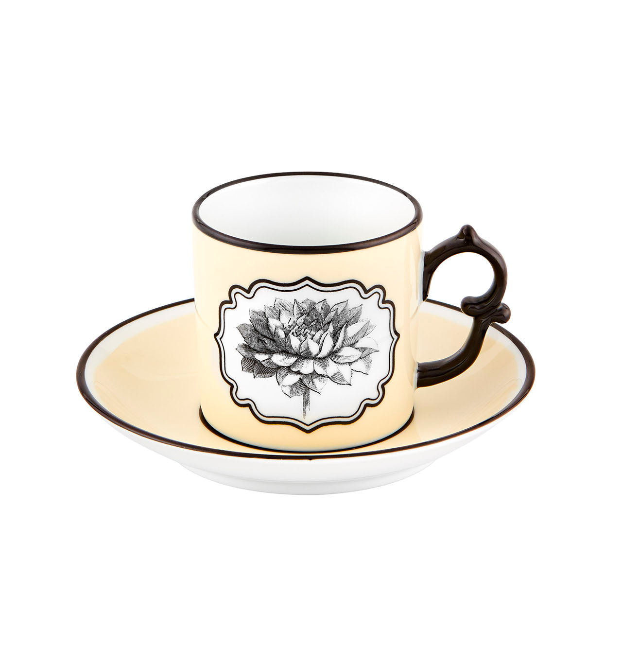 HERBARIAE COFFEE CUP AND SAUCER