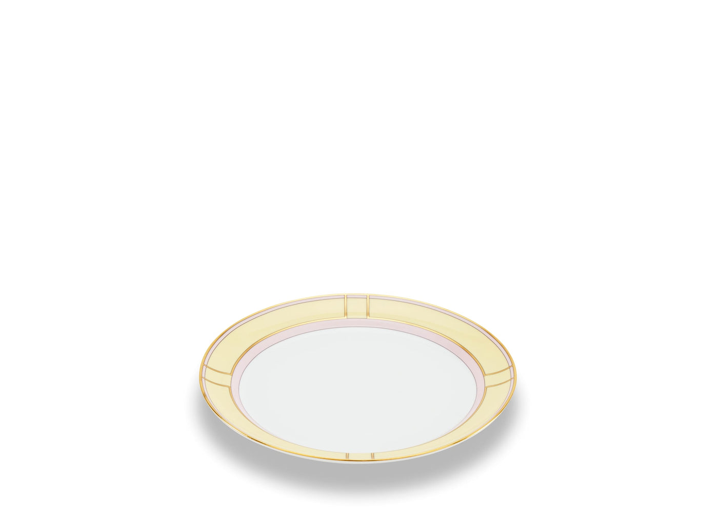 GINORI 1735 DIVA FLAT PLATES GIALLO