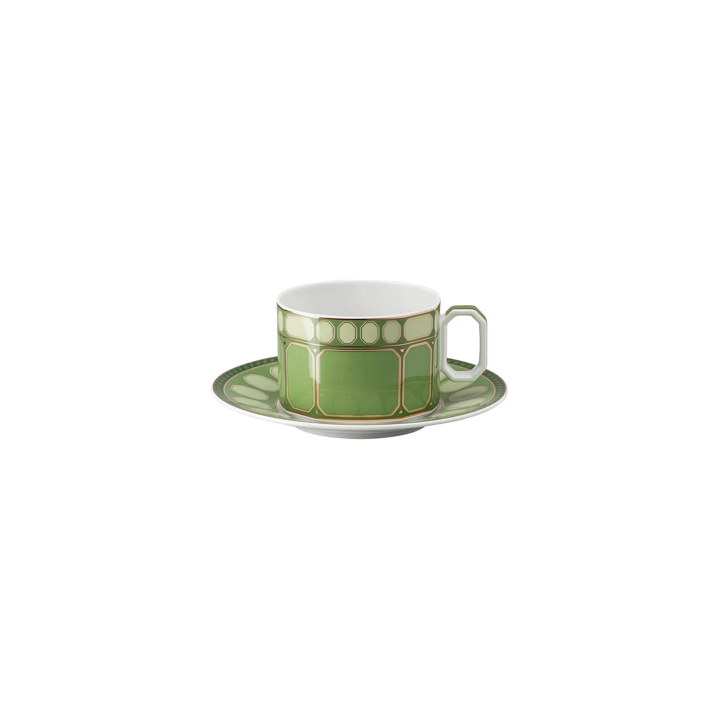 Swarovski SIGNUM Fern - Tea cup & saucer