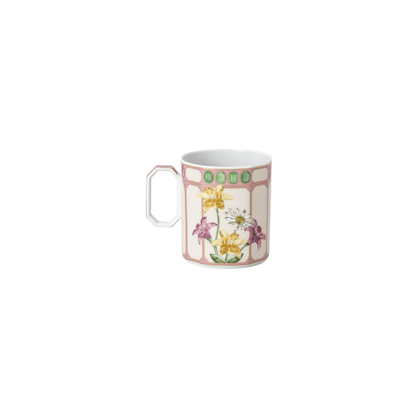 Swarovski IDYLLIA Flycatcher Pink - Mug with handle