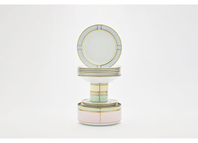 GINORI 1735 DIVA FLAT PLATES CELESTE