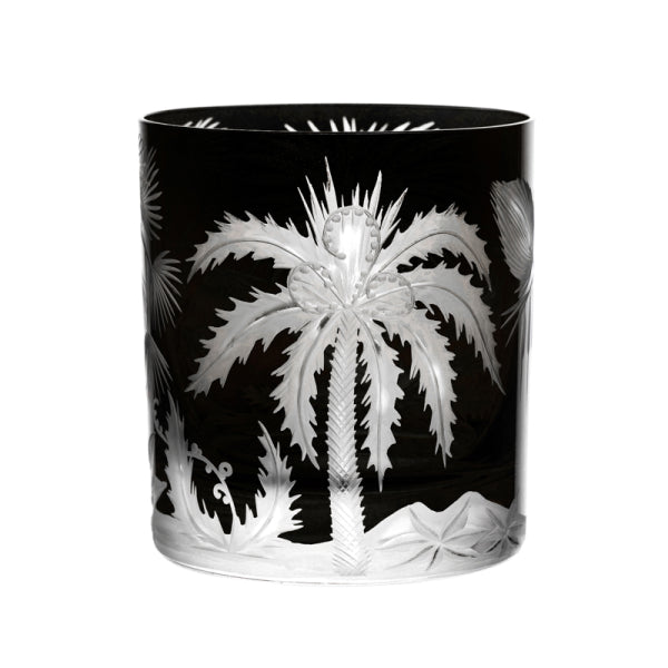 Primeval Palms Double Old Fashioned Grey