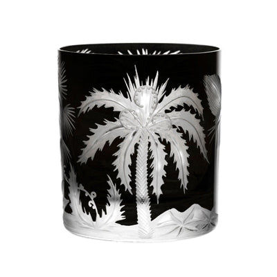 Primeval Palms Double Old Fashioned Clear