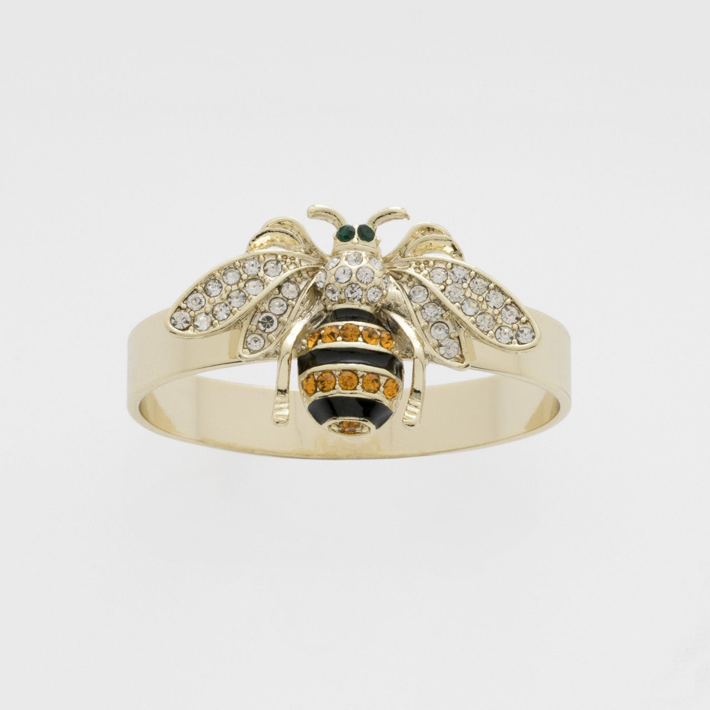Joanna Buchanan - Skinny stripey bee napkin rings, set of four