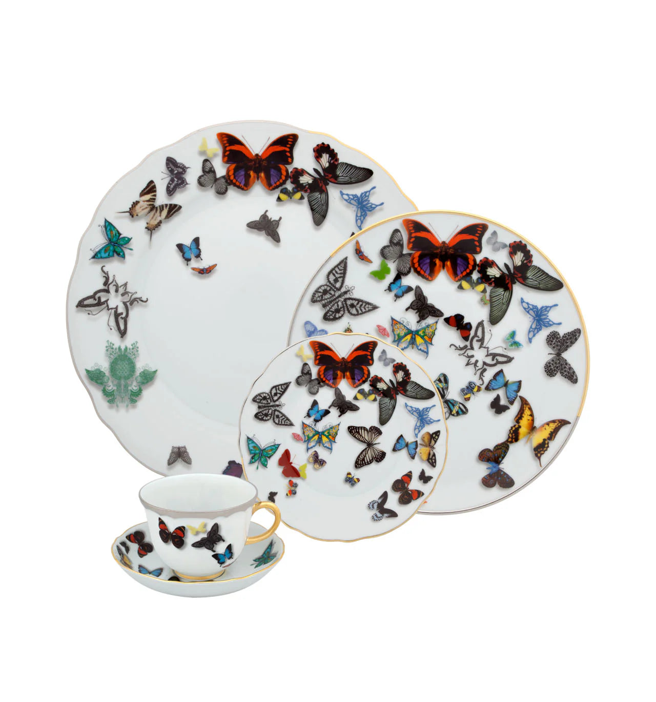 Vista Alegre Butterfly Parade - CHARGER PLATE