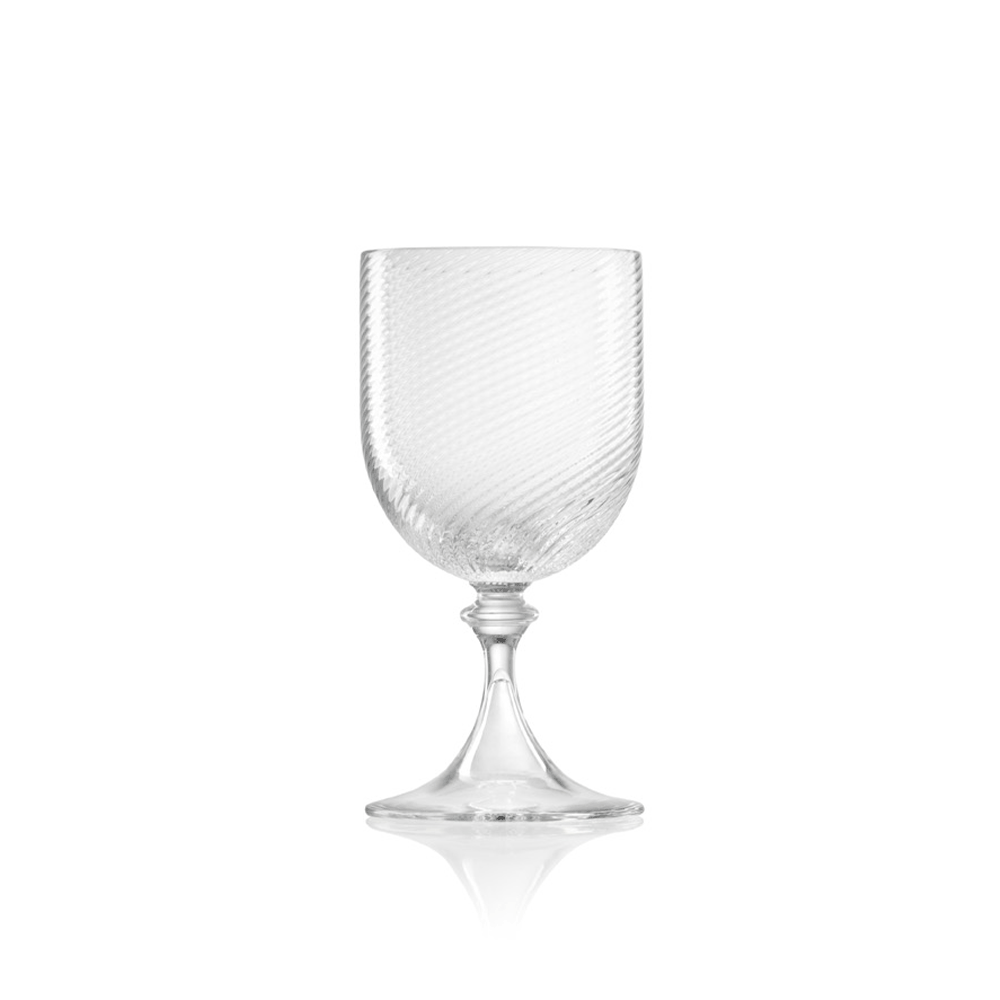 Nason Morettis - Water Glass 3/62 Twisted Green