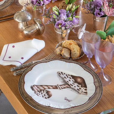 Alberto Pinto - Les Champignons Dessert Plates - Set of 6
