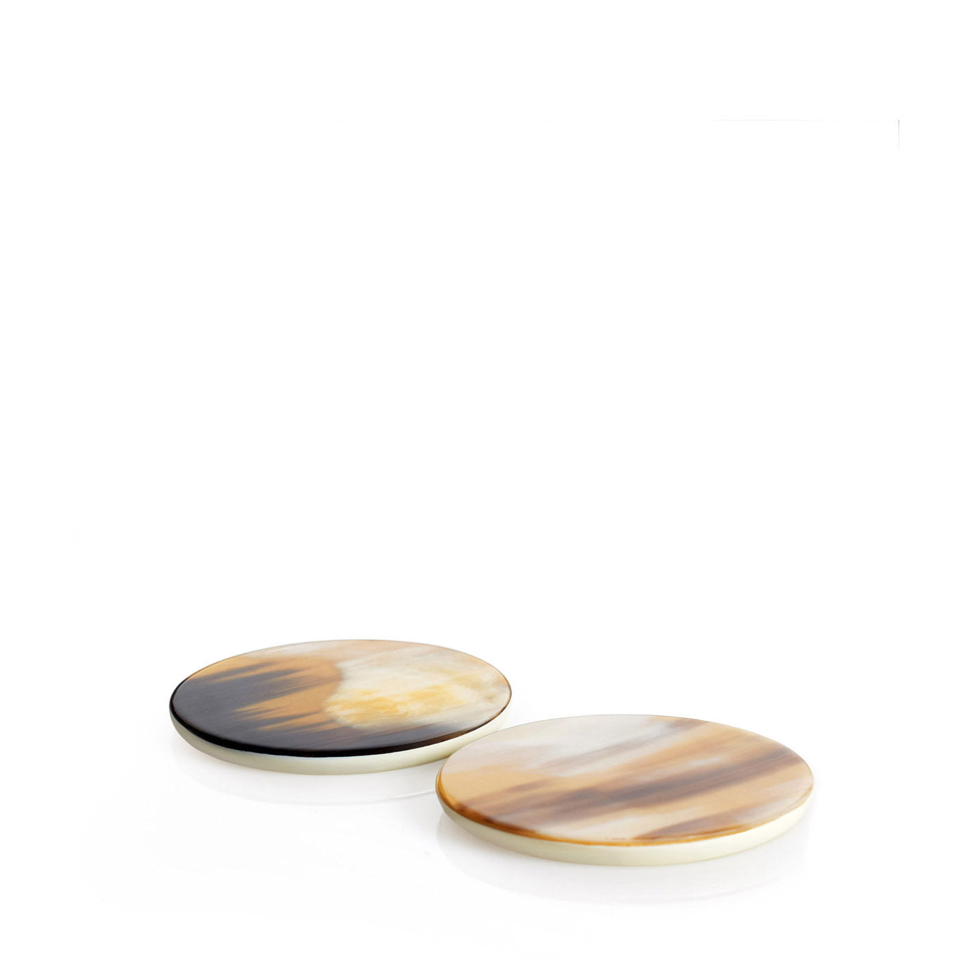 Arcahorn Set of 2 round coasters