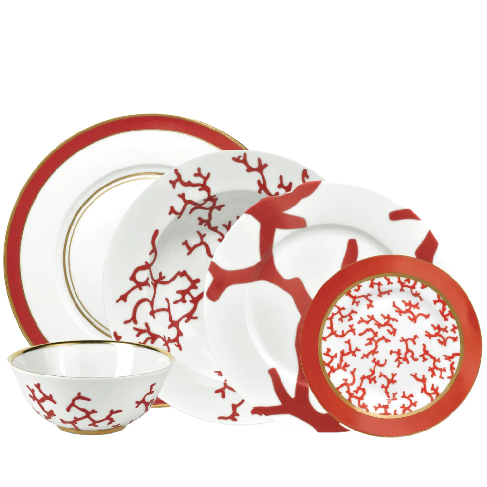 Cristobal Rouge Collection Rim plate no 1 flat 27cm