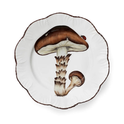 Alberto Pinto - Les Champignons Dessert Plates - Set of 6