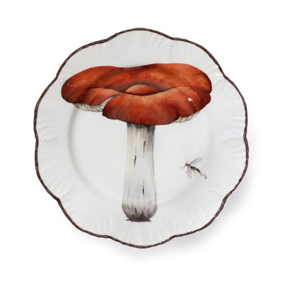 Alberto Pinto - Les Champignons Dessert Plates - Set of 6