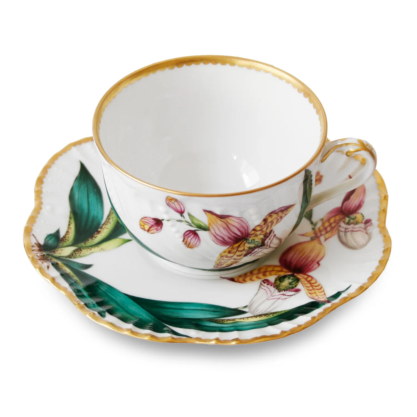 Pinto - Histoires d'Orchidées Teacup and saucer