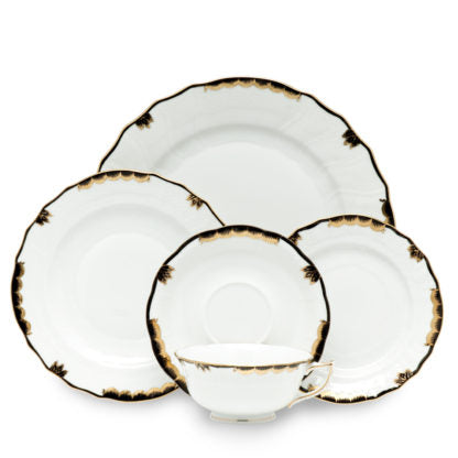 Herend Silk Ribbon Mint Dinner plate 26 cm