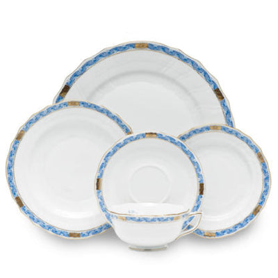 Herend Silk Ribbon Mint Dinner plate 26 cm