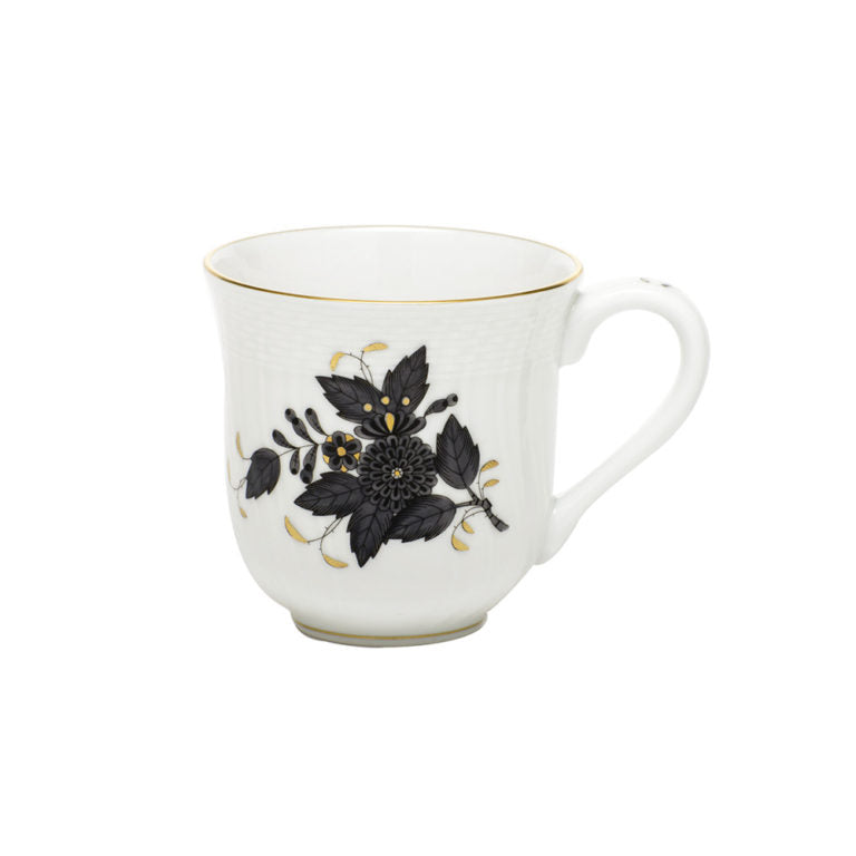 Herend Chinese Bouquet Black Mug