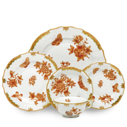 Herend Rothschild Bird Blue Dinnerware Dinner plate 26 cm