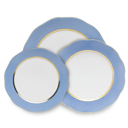 Herend Silk Ribbon Cornflowert Dinner plate 26 cm