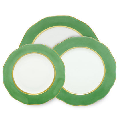 Herend Silk Ribbon Mint Dinner plate 26 cm