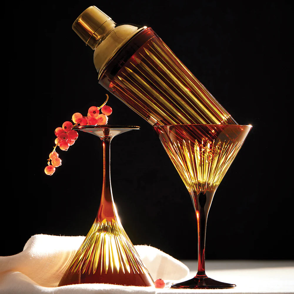 L'Objet - Prism Cocktail Set - Amber