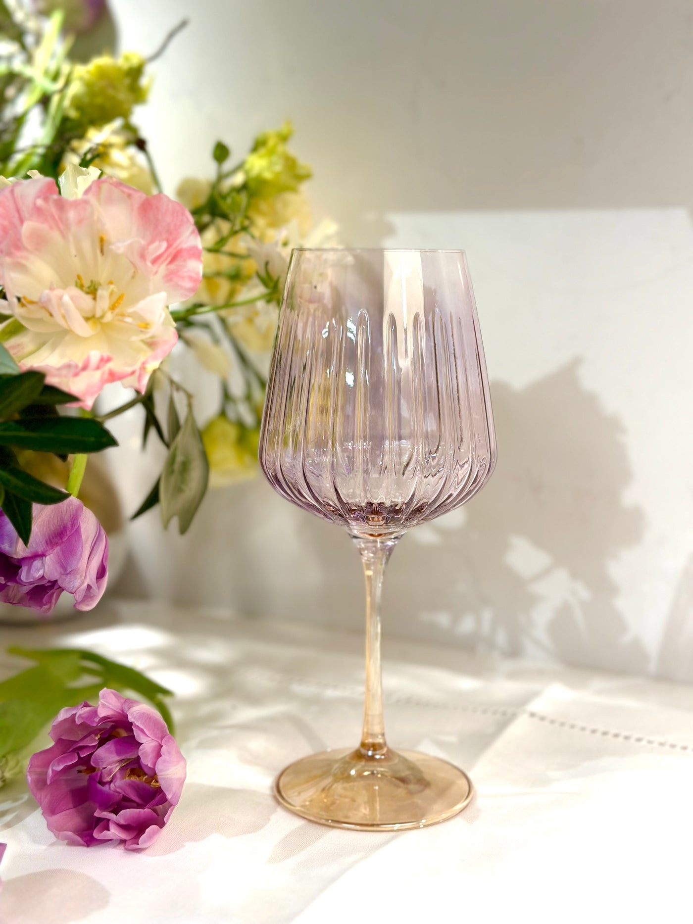 Murano - Domina 22 Wine glass purple