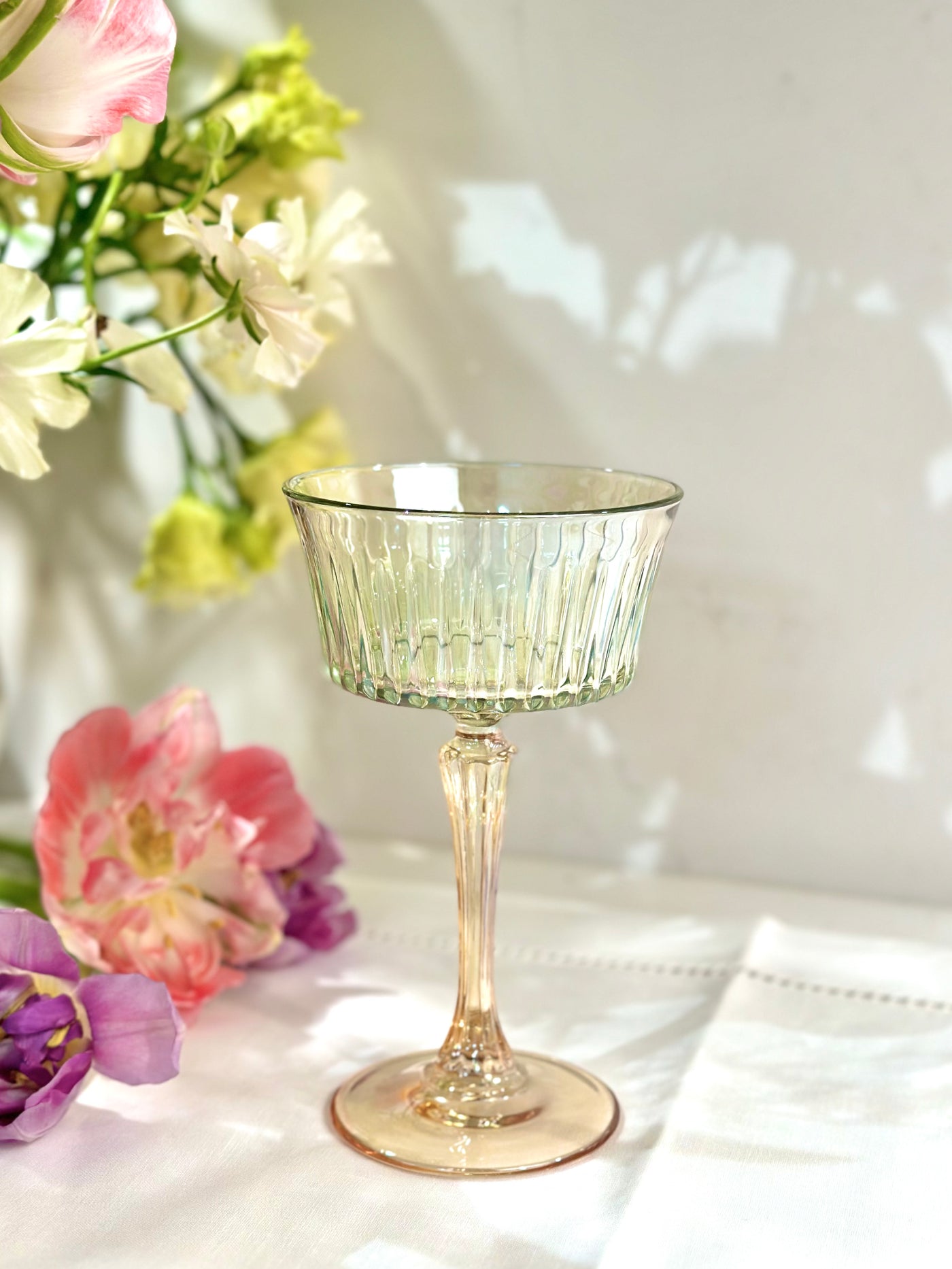 Murano - Domina 24 Champagne Coupe Green