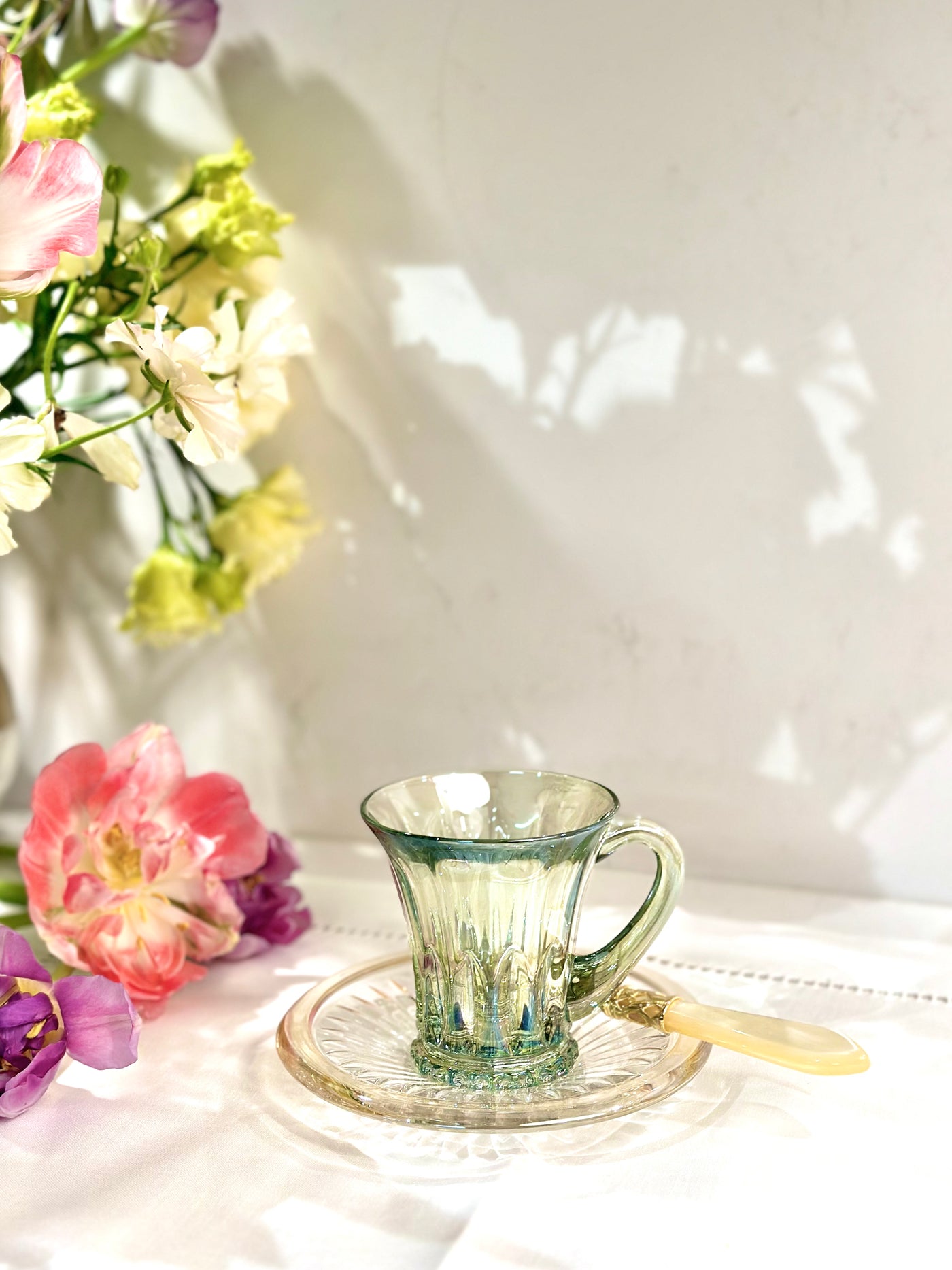 Murano - Domina 17 Coffe cup green