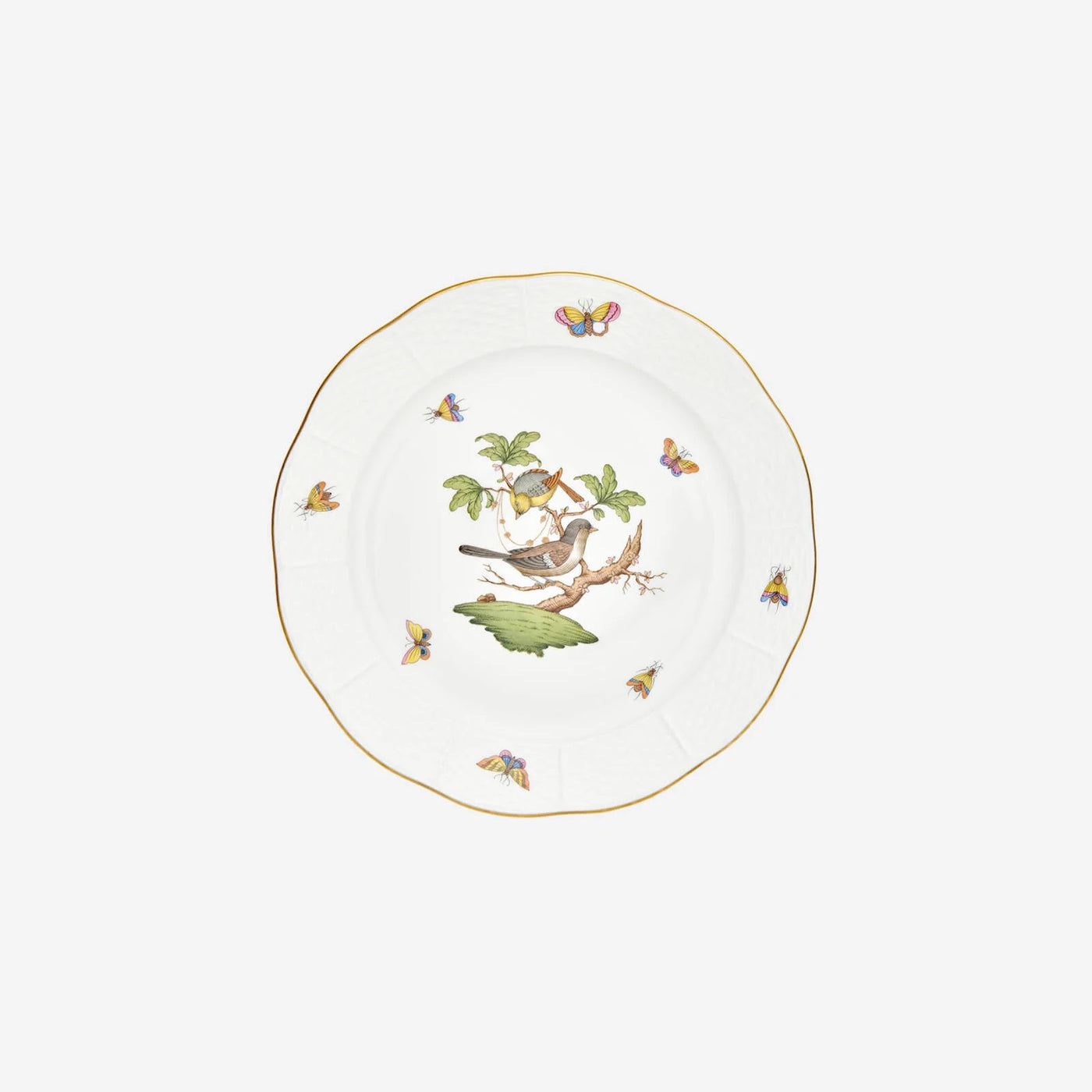 HEREND - Rothschild Bird Dinner Plate