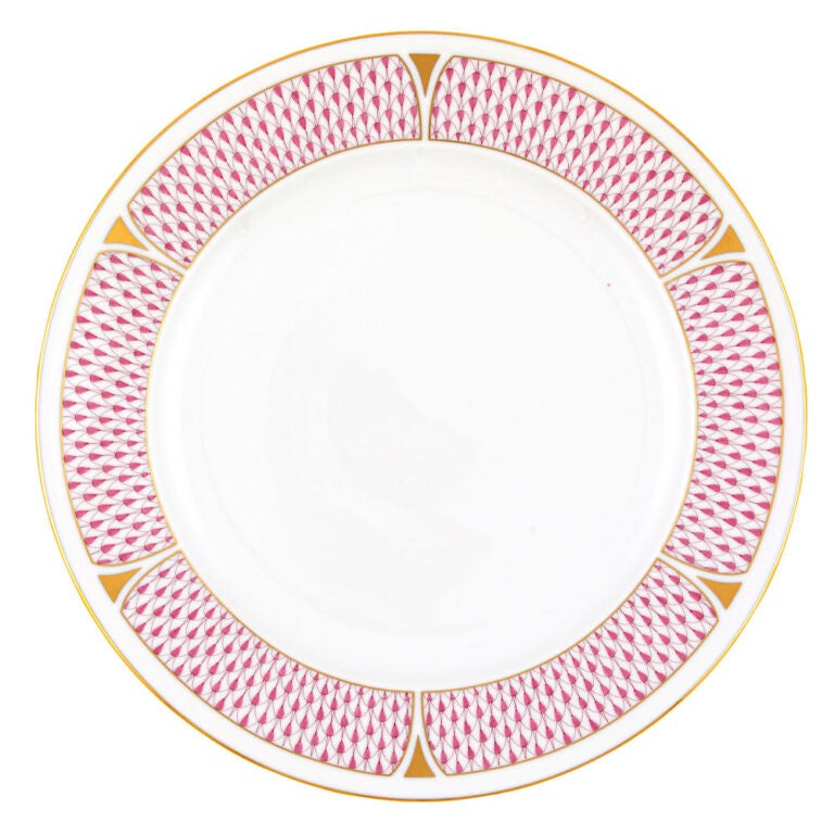 Herend Art Deco Raspberry Service Plate