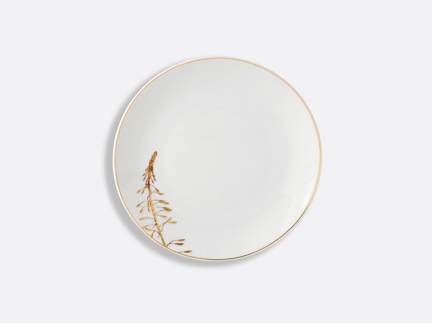 BERNARDAUD VEGETAL OR Bread and butter plate 16 cm