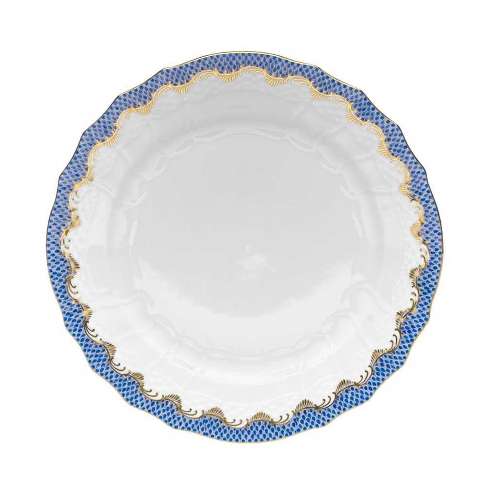 Herend Fish Scale Blue  Dinner plate 26 cm