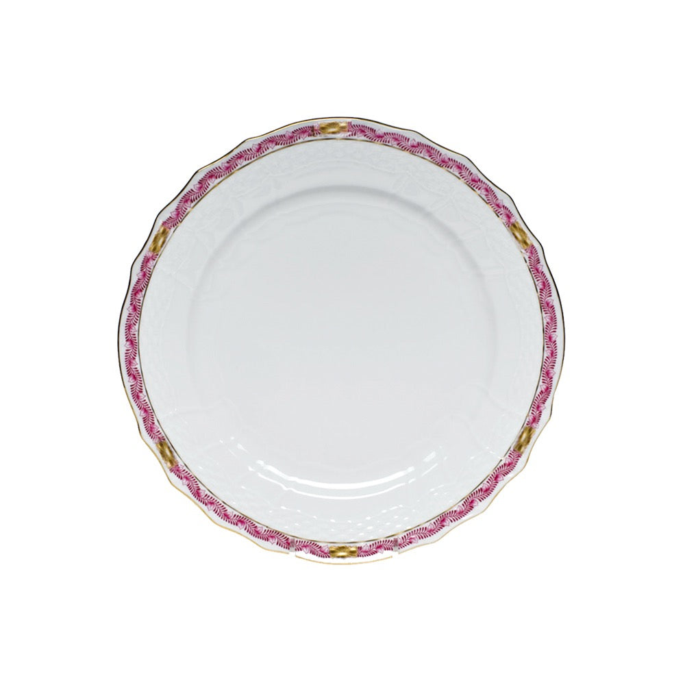 Herend Chinese Bouquet Garland Raspberry Salad Plate