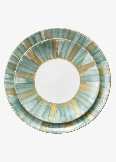 Marie Daage Panache Vert Cactus Dinner Plate
