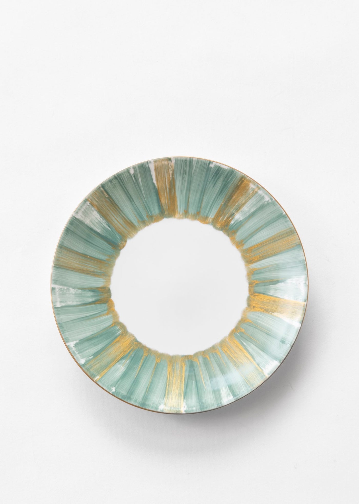 Marie Daage Panache Vert Cactus Dinner Plate