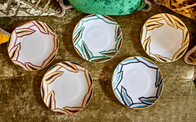 Marie Daage Verdure Gris Perlé Custom Dinnerware