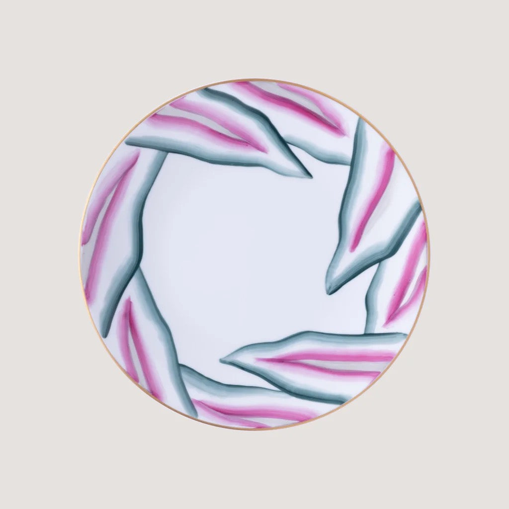 Marie Daage Verdure  Blue Céleste Custom Dinnerware
