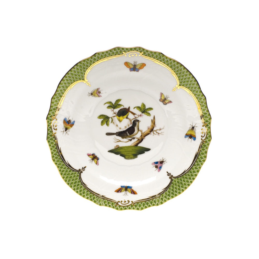 Herend Rothschild Bird Green Salad Plate