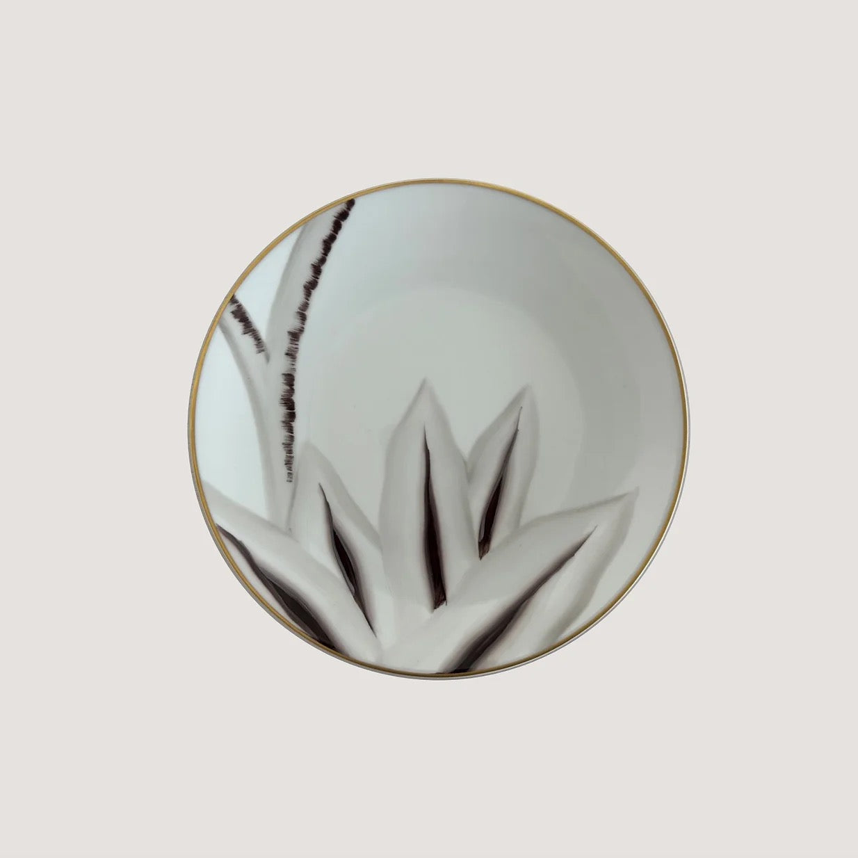 Marie Daage Verdure Ambre salad plate