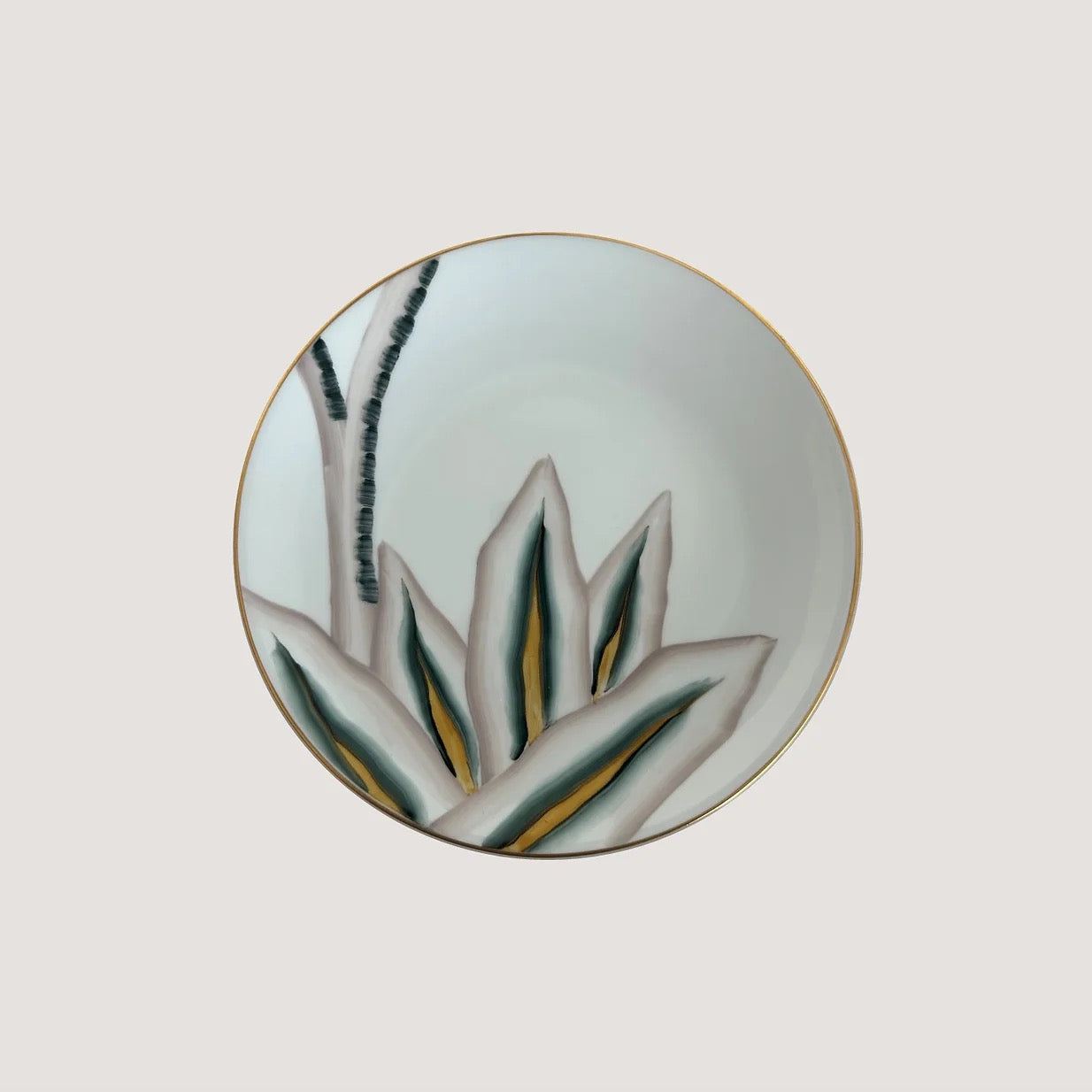 Marie Daage Verdure Ambre salad plate
