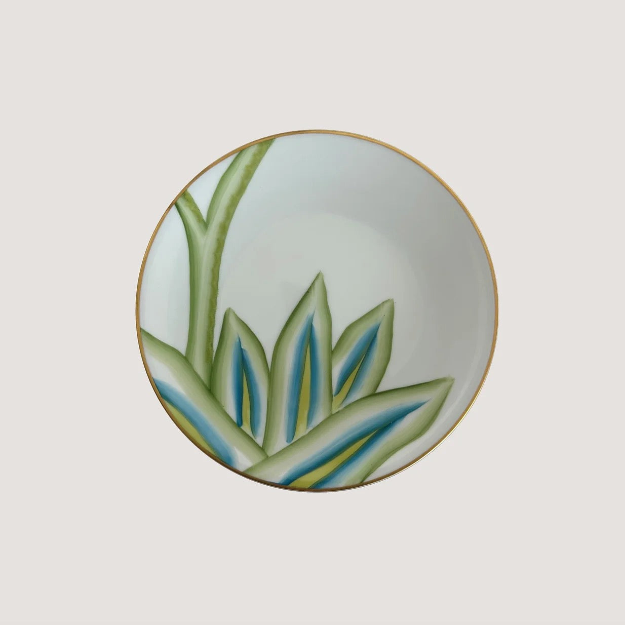 Marie Daage Verdure Ambre salad plate