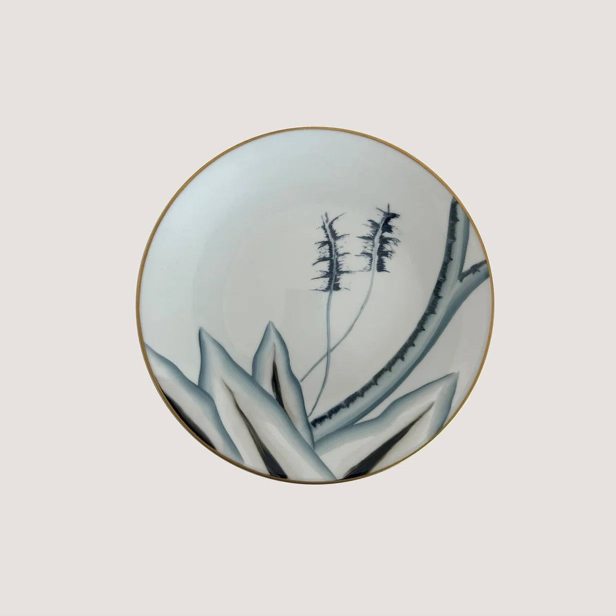 Marie Daage Verdure Ambre salad plate