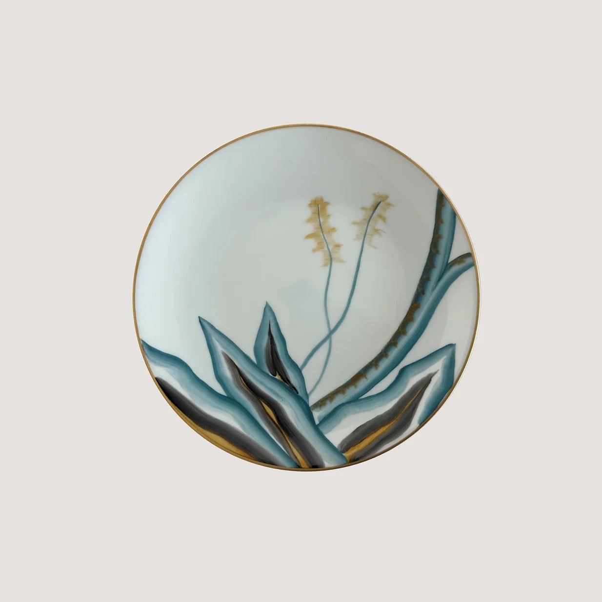 Marie Daage Verdure Ambre salad plate