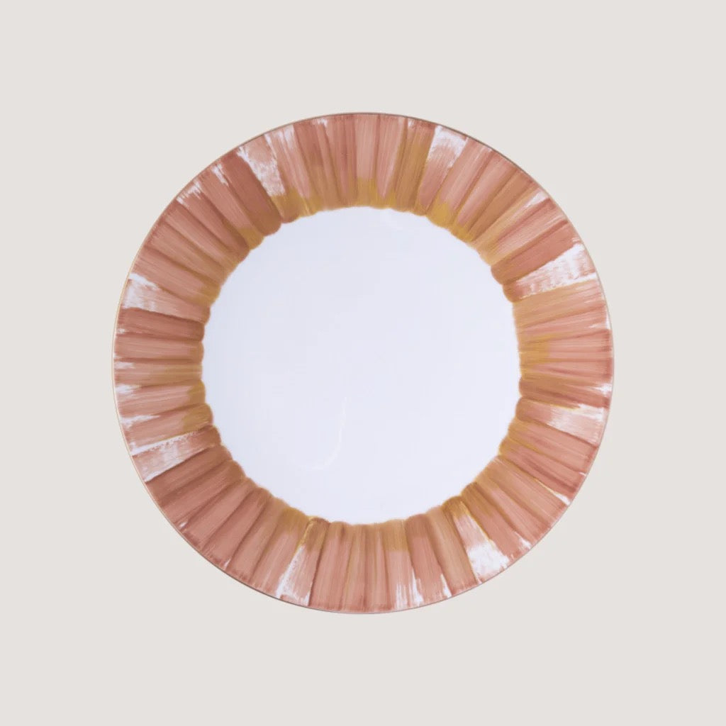 Marie Daage Panache Vert Cactus Dinner Plate