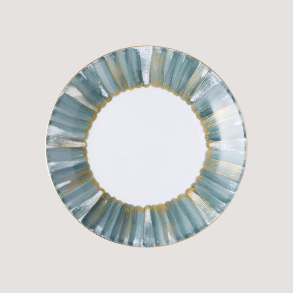 Marie Daage Panache Vert Cactus Dinner Plate