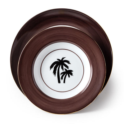 Palm Beach Charger plate Brown