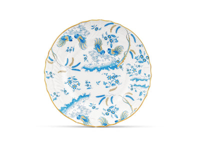GINORI 1735 ORO DI DOCCIA MAGENTA DESSERT PLATE 21,5cm