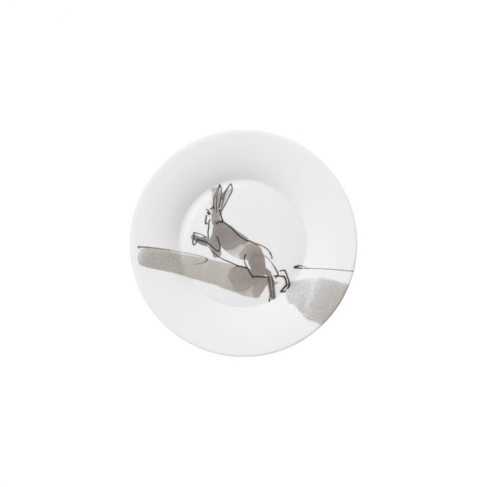HERING BERLIN Piqueur hare  Cake/Bread Plate